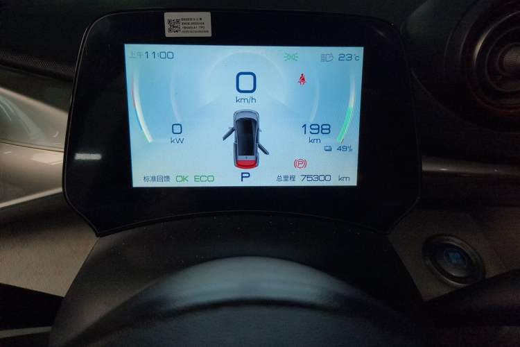 Used BYD Dolphin 2021 401km Knight Edition Odometer Close Up