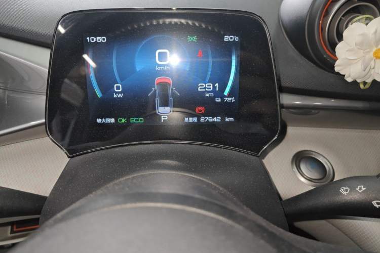 Used BYD Dolphin 2021 405 km Free Version Odometer Close Up