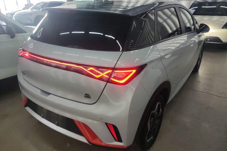 Used BYD Dolphin 2021 405 km Fashion Edition Rear Right 45 Deg
