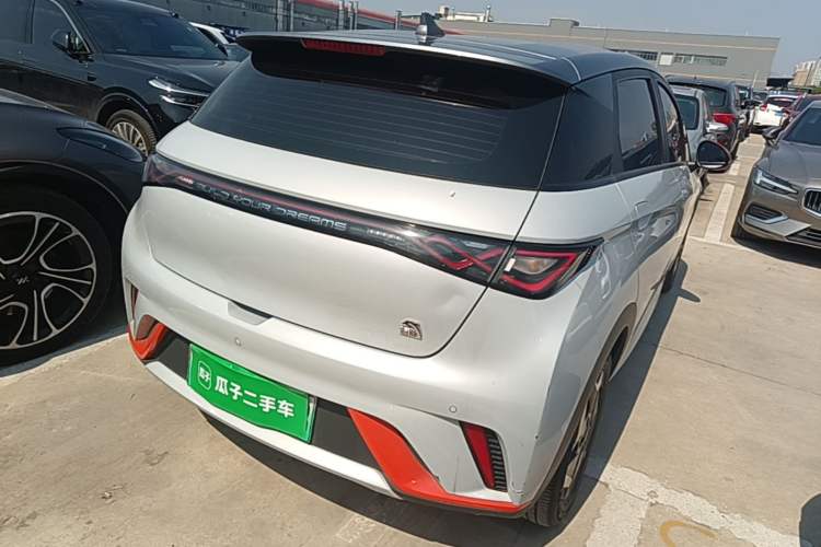 Used BYD Dolphin 2021 405 km Free Version Rear Right 45 Deg