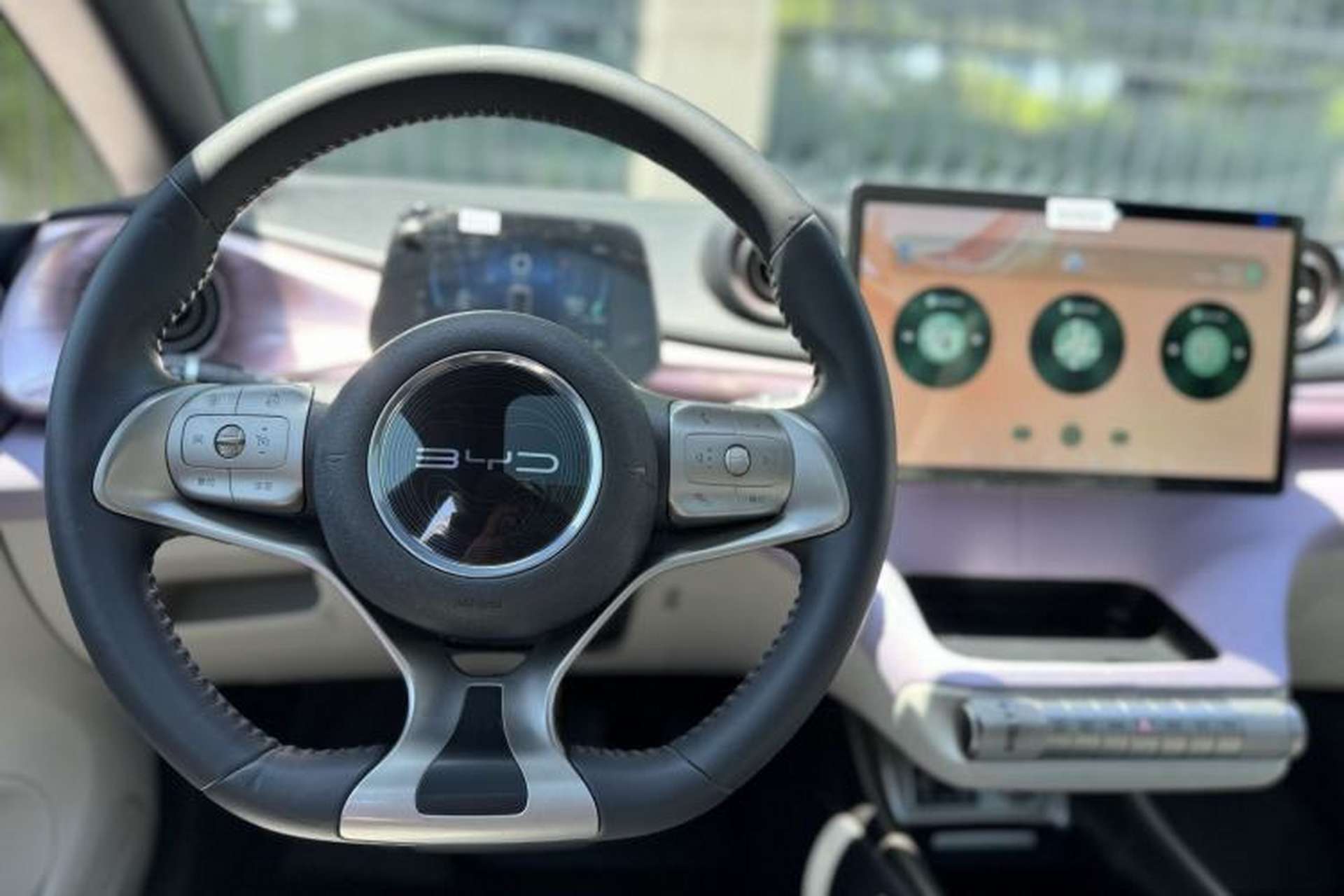 Used BYD Dolphin 2021 405 km Fashion Edition Steering Wheel