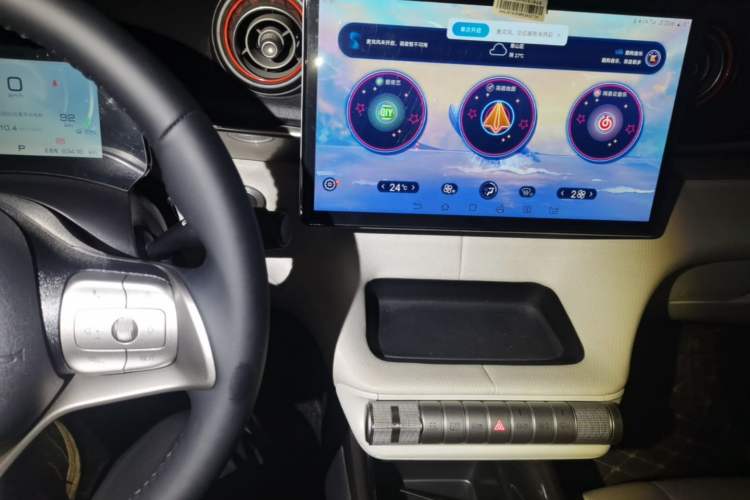 Used BYD Dolphin 2021 405 km Fashion Edition Audio And AC Panel