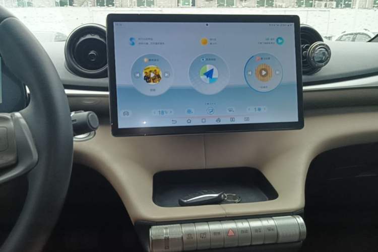 Used BYD Dolphin 2021 405 km Fashion Edition Audio And AC Panel