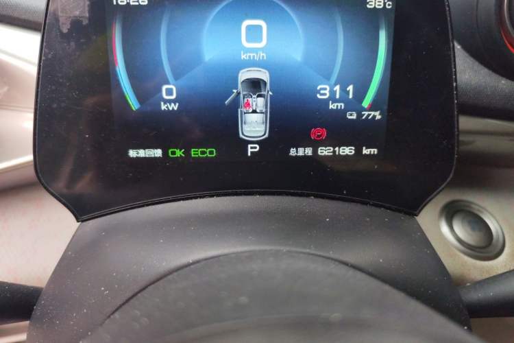 Used BYD Dolphin 2021 405 km Free Version Odometer Close Up