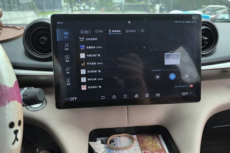 Used BYD Dolphin 2021 405 km Fashion Edition Audio And AC Panel