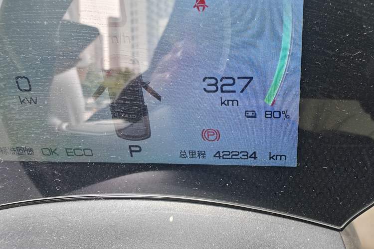 Used BYD Dolphin 2021 405 km Free Version Odometer Close Up