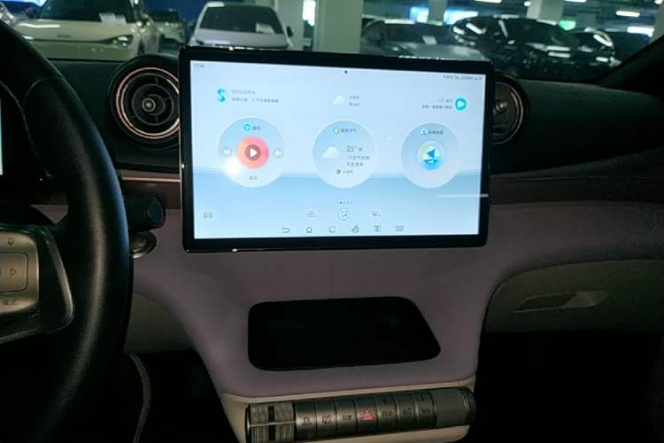 Used BYD Dolphin 2023 420 km Fashion Edition Audio And AC Panel
