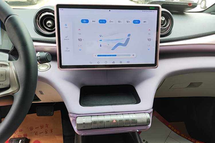 Used BYD Dolphin 2023 420 km Fashion Edition Audio And AC Panel