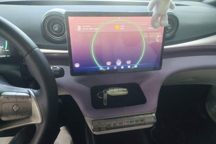 Used BYD Dolphin 2023 420 km Fashion Edition Audio And AC Panel