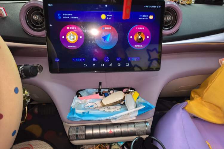 Used BYD Dolphin 2023 420 km Fashion Edition Audio And AC Panel