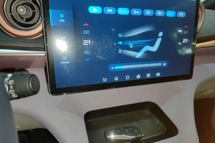 Used BYD Dolphin 2023 420 km Fashion Edition Audio And AC Panel