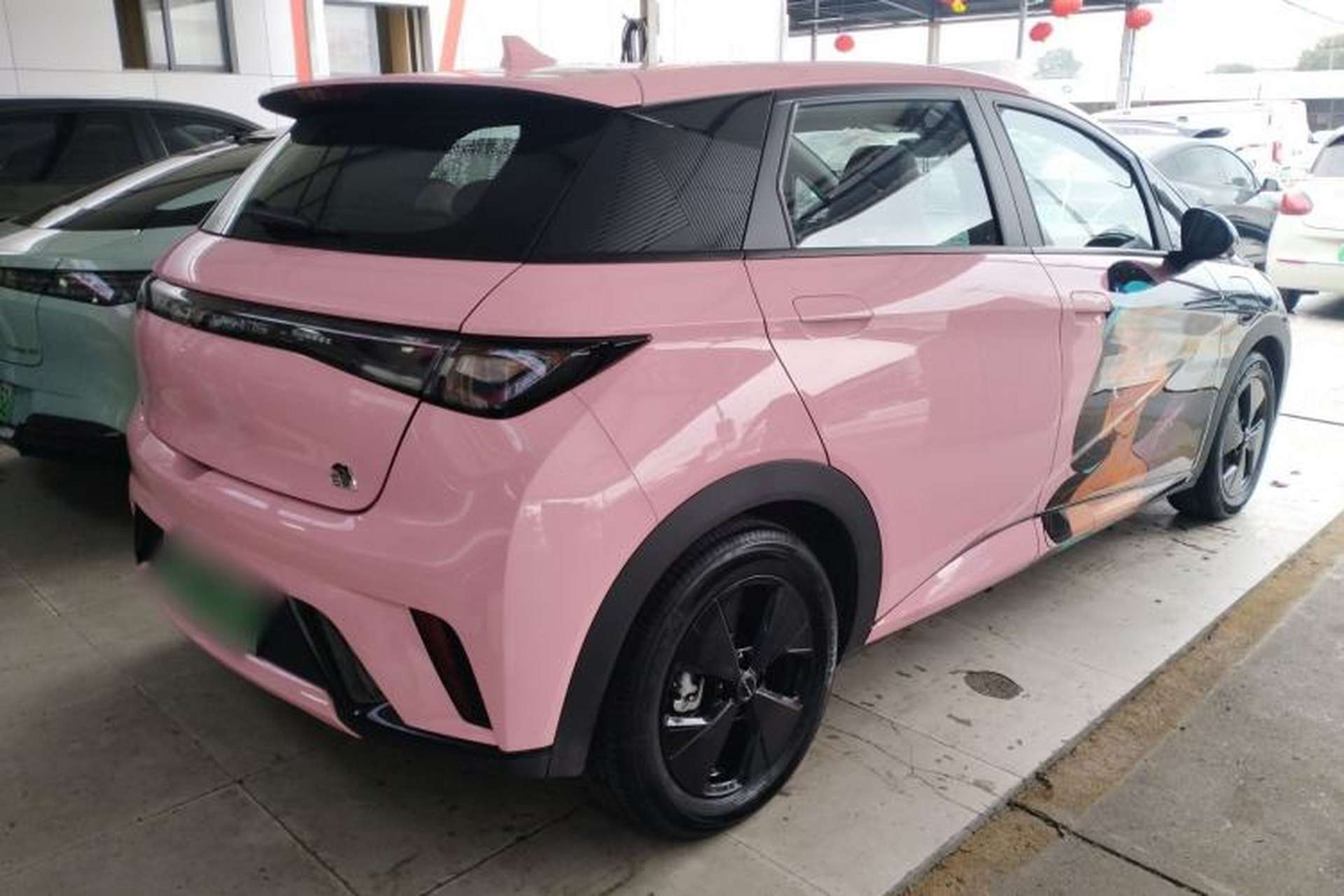 Used BYD Dolphin 2023 420 km Fashion Edition Rear Right 45 Deg