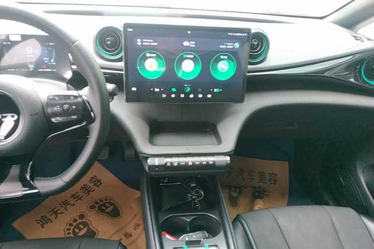 Used BYD Dolphin 2023 401km Knight Edition Audio And AC Panel