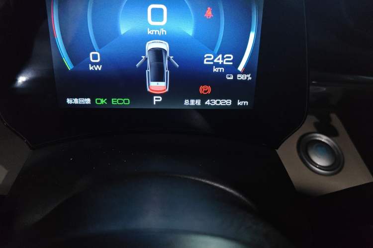 Used BYD Dolphin 2023 420 km Fashion Edition Odometer Close Up