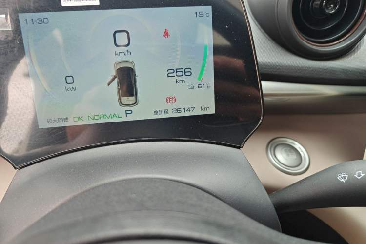 Used BYD Dolphin 2023 420 km Fashion Edition Odometer Close Up
