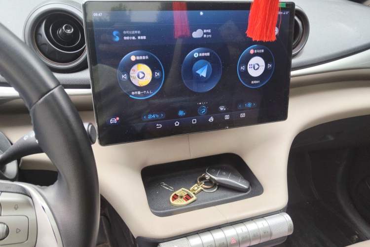 Used BYD Dolphin 2023 420 km Fashion Edition Audio And AC Panel