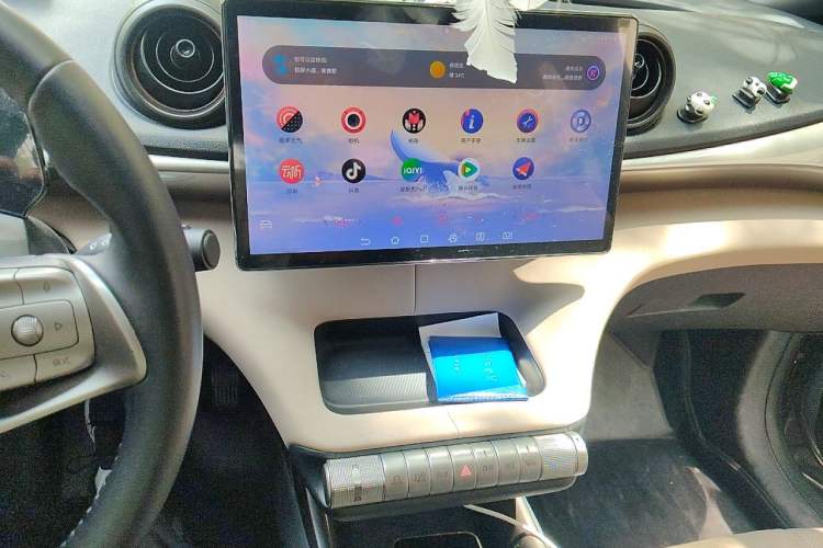 Used BYD Dolphin 2023 420 km Fashion Edition Audio And AC Panel