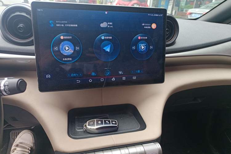 Used BYD Dolphin 2023 420 km Free Version Audio And AC Panel