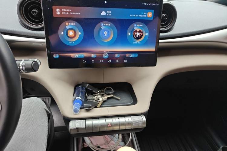 Used BYD Dolphin 2023 420 km Fashion Edition Audio And AC Panel