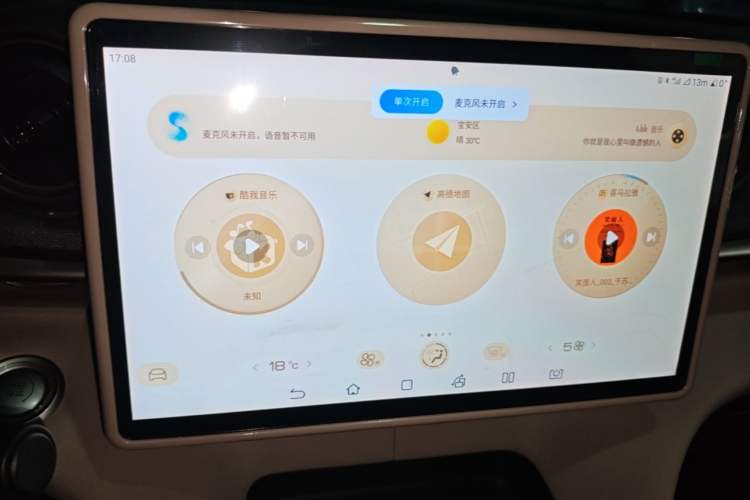 Used BYD Dolphin 2023 420 km Free Version Audio And AC Panel