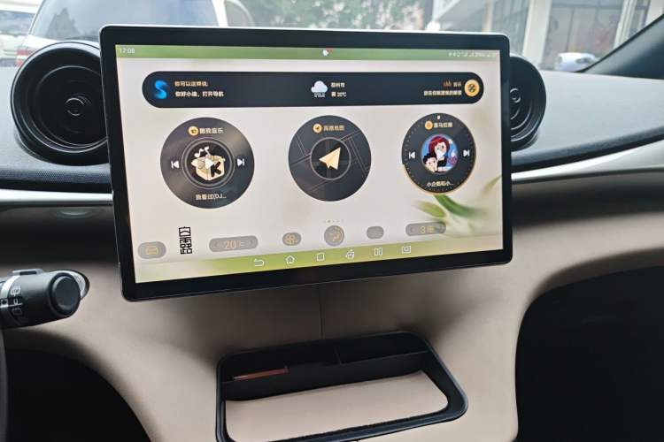 Used BYD Dolphin 2023 420 km Fashion Edition Audio And AC Panel