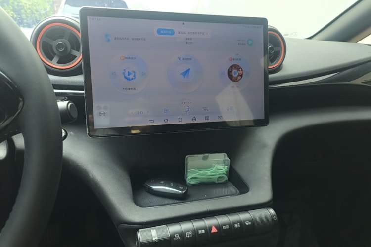 Used BYD Dolphin 2023 401km Knight Edition Audio And AC Panel