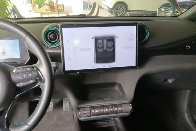 Used BYD Dolphin 2023 401km Knight Edition Audio And AC Panel