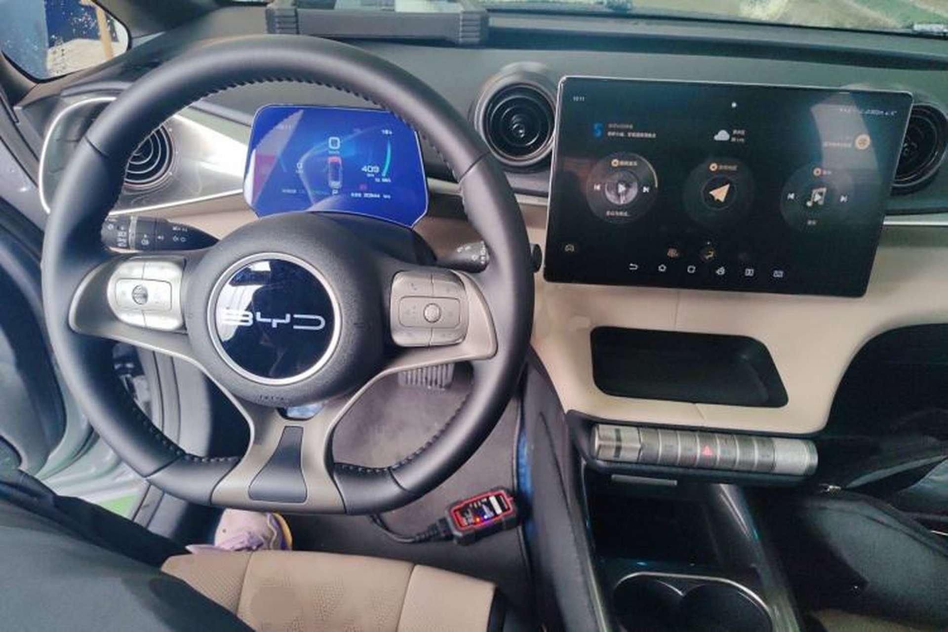Used BYD Dolphin 2023 420 km Fashion Edition Center Console