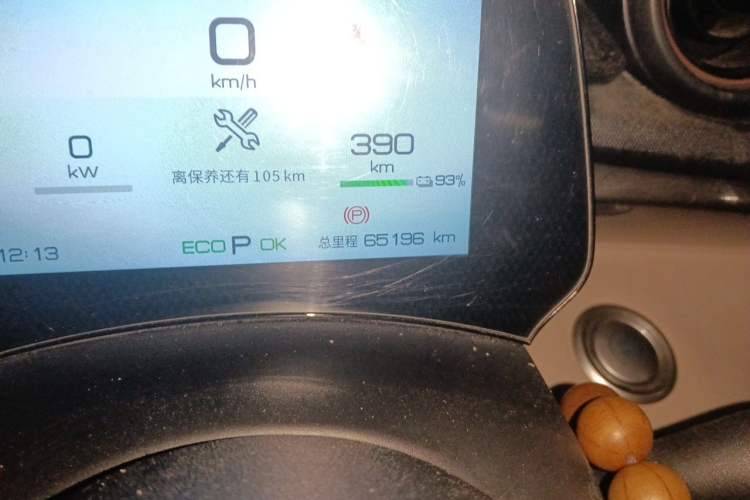 Used BYD Dolphin 2023 420 km Free Version Odometer Close Up