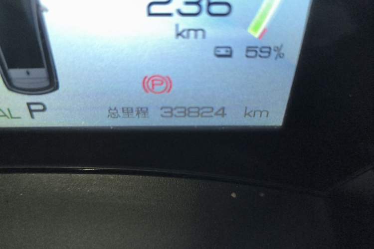 Used BYD Dolphin 2023 401km Knight Edition Odometer Close Up
