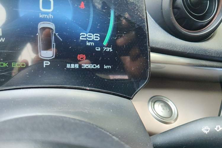 Used BYD Dolphin 2023 420 km Fashion Edition Odometer Close Up