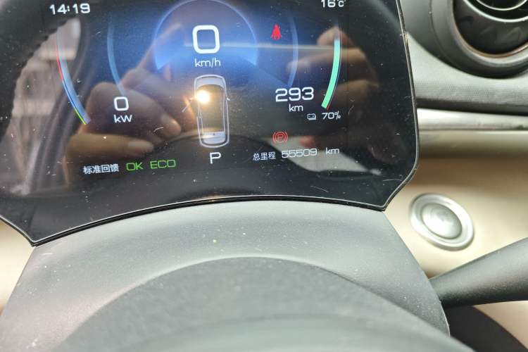 Used BYD Dolphin 2023 420 km Free Version Odometer Close Up