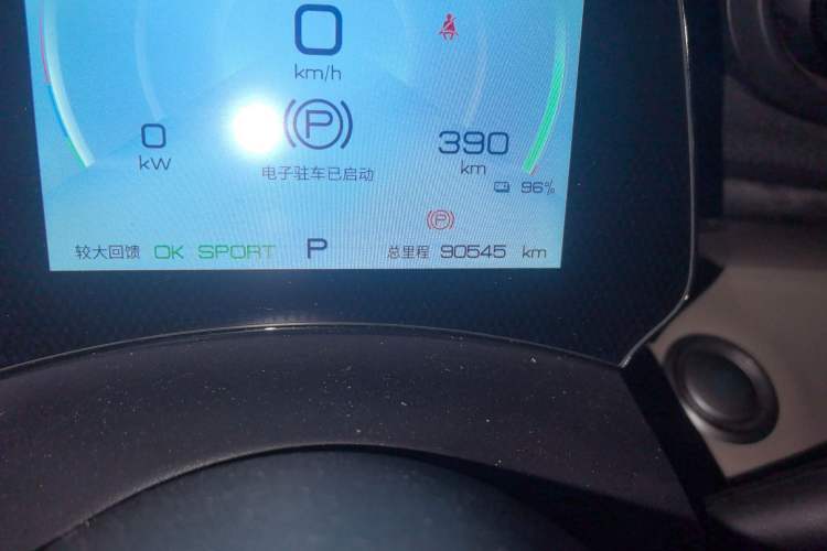 Used BYD Dolphin 2023 420 km Fashion Edition Odometer Close Up