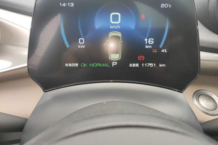 Used BYD Dolphin 2023 420 km Fashion Edition Odometer Close Up