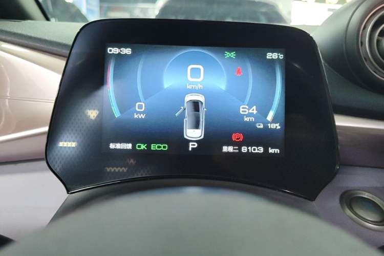 Used BYD Dolphin 2023 420 km Free Version Instrument Cluster