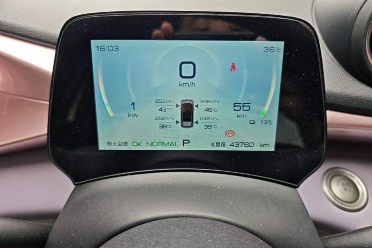 Used BYD Dolphin 2023 420 km Fashion Edition Instrument Cluster