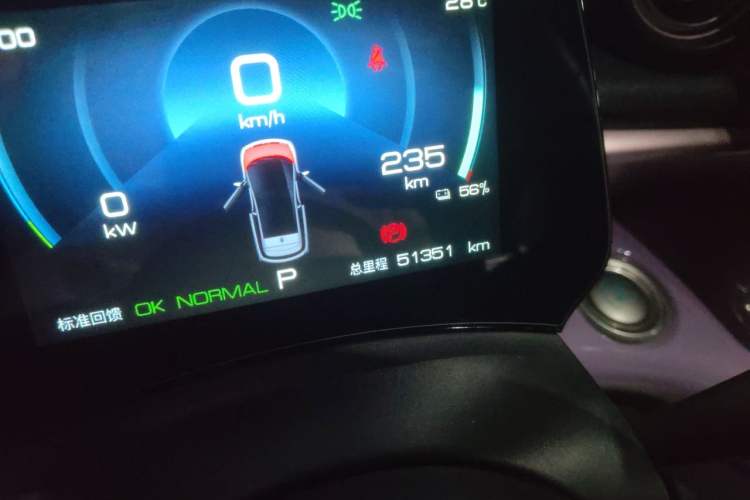 Used BYD Dolphin 2023 420 km Free Version Odometer Close Up