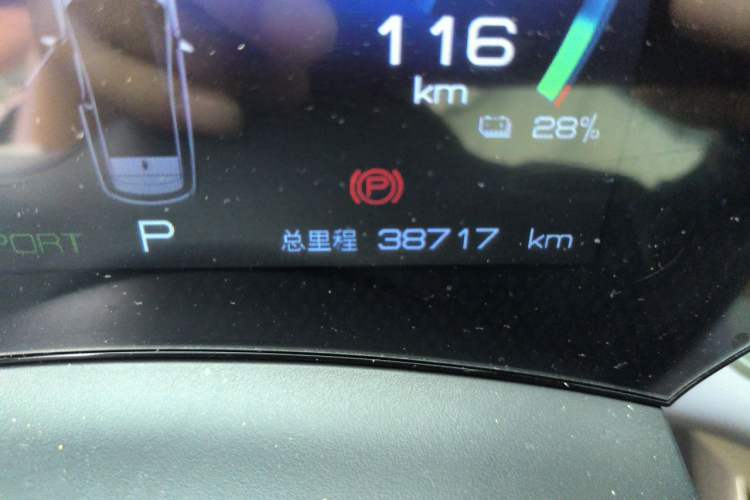 Used BYD Dolphin 2023 420 km Fashion Edition Odometer Close Up