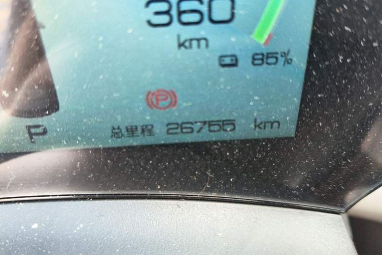 Used BYD Dolphin 2023 420 km Fashion Edition Odometer Close Up