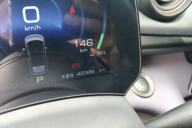 Used BYD Dolphin 2023 420 km Fashion Edition Odometer Close Up