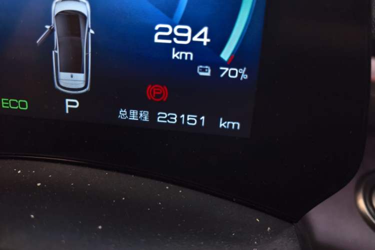Used BYD Dolphin 2023 420 km Fashion Edition Odometer Close Up