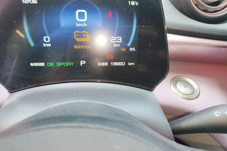 Used BYD Dolphin 2023 420 km Fashion Edition Odometer Close Up