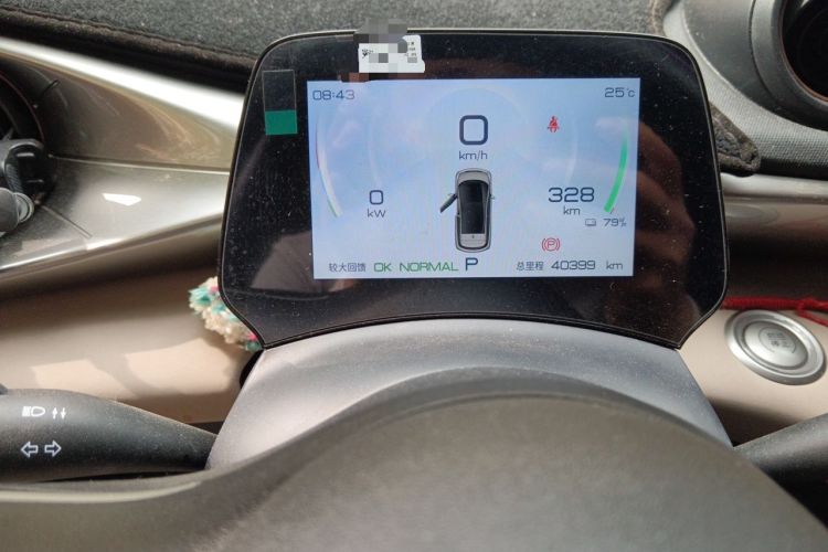 Used BYD Dolphin 2023 420 km Fashion Edition Odometer Close Up