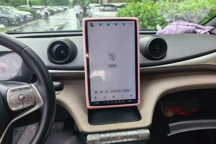 Used BYD Dolphin 2023 420 km Fashion Edition Audio And AC Panel