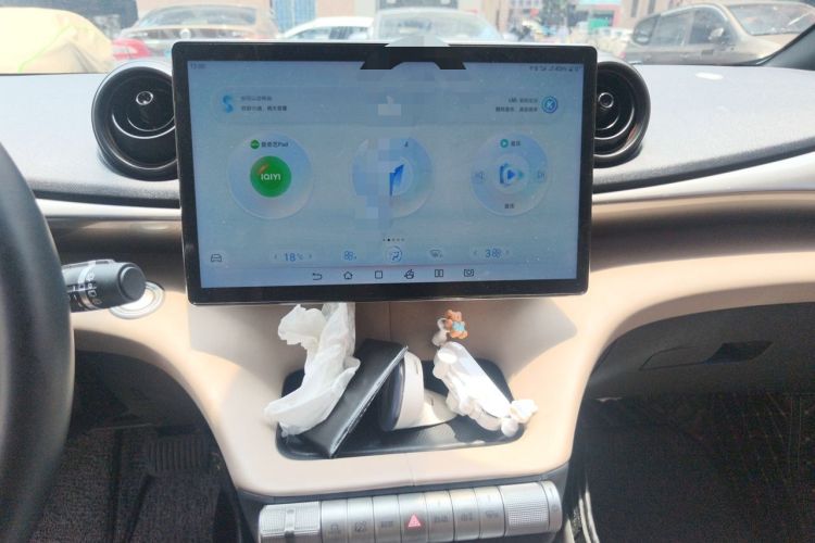 Used BYD Dolphin 2023 420 km Fashion Edition Audio And AC Panel