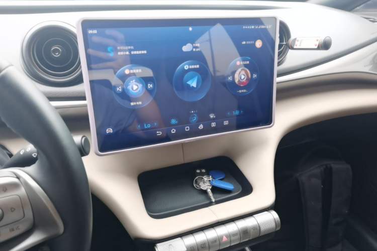 Used BYD Dolphin 2023 420 km Fashion Edition Audio And AC Panel