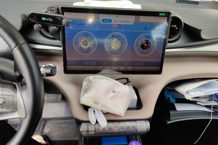 Used BYD Dolphin 2023 420 km Free Version Audio And AC Panel