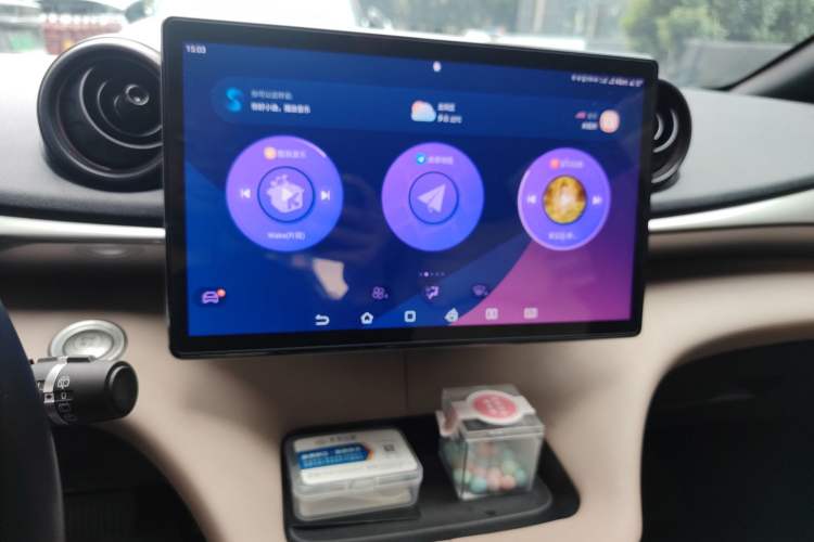 Used BYD Dolphin 2023 420 km Fashion Edition Audio And AC Panel