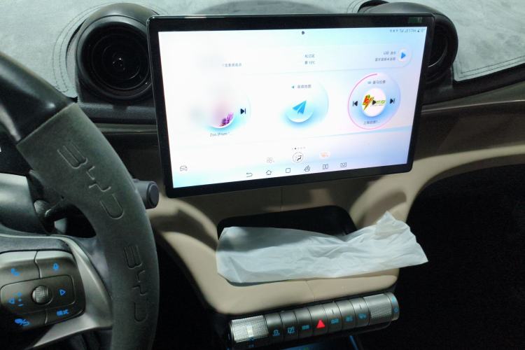 Used BYD Dolphin 2023 420 km Free Version Audio And AC Panel