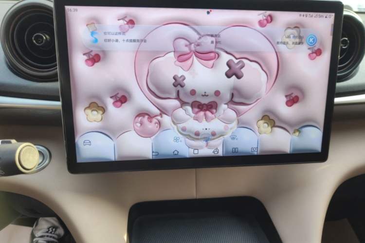 Used BYD Dolphin 2023 420 km Fashion Edition Audio And AC Panel